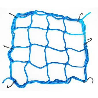 Lưới ràng xe màu xanh, dây 4mm có 6 móc,kích thước 40cmx40cm